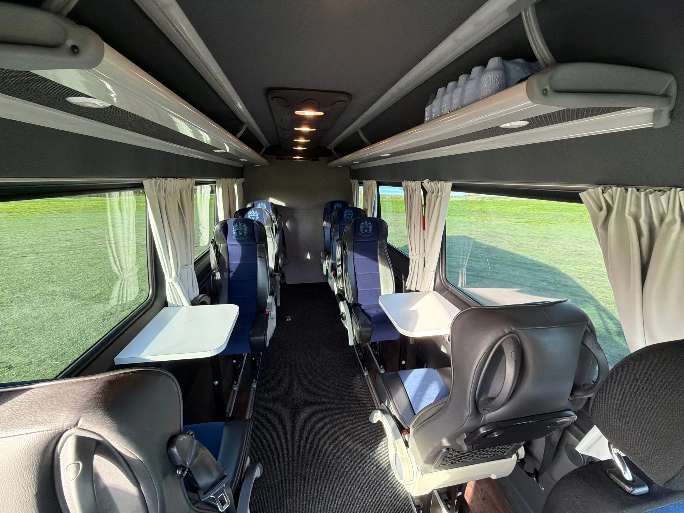 Taxi (busje) — interieur